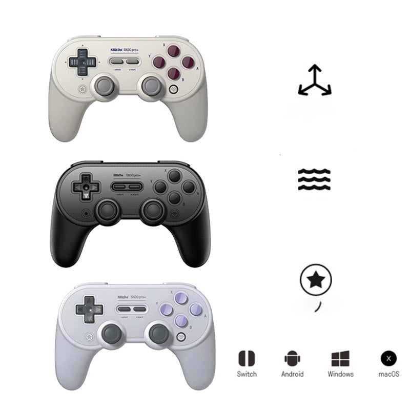 Sans fil Bluetooth Poignée PC Android Switch Console de jeu Somatosensory