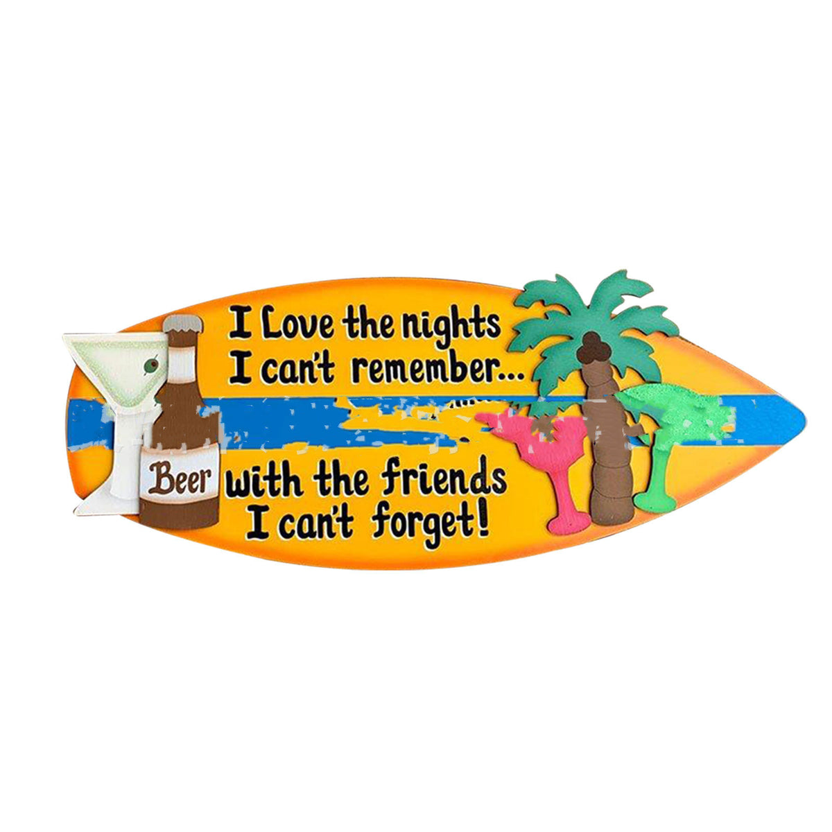 Tableau de surf en bois