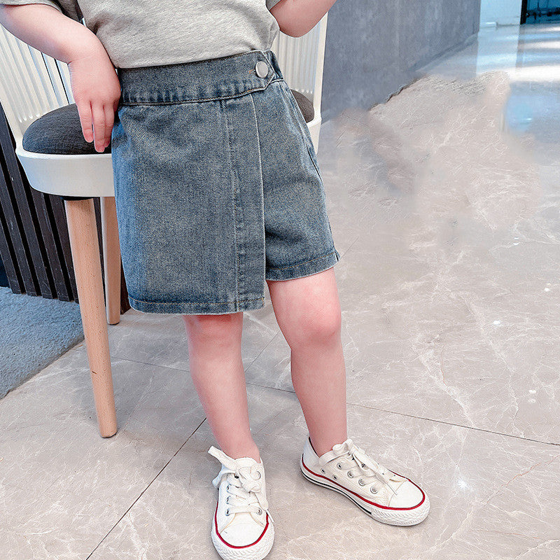 Style coréen Personnalité Virgin Denim Short
