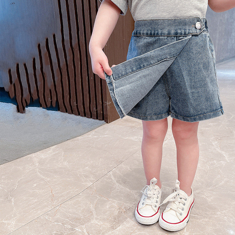 Style coréen Personnalité Virgin Denim Short