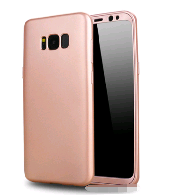 S8 Plus 360 Degree All-inclusive Mobile Phone Case S8 Paint TPU PC Fuel Injection Soft Elle