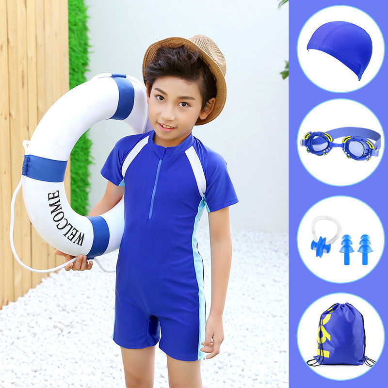 Maillot de bain en une pièce de protection solaire pour enfants