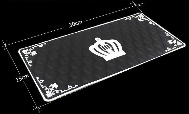 Car anti-dérapant tapis de stockage de tampon de parfum de voiture