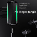 Adaptateur Audio Lightning Headset Adaptateur Type-c Câble d'adaptateur trois en un