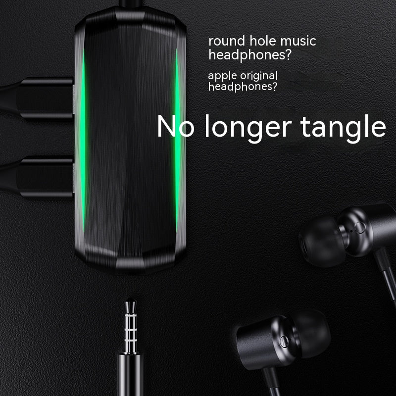 Adaptateur Audio Lightning Headset Adaptateur Type-c Câble d'adaptateur trois en un