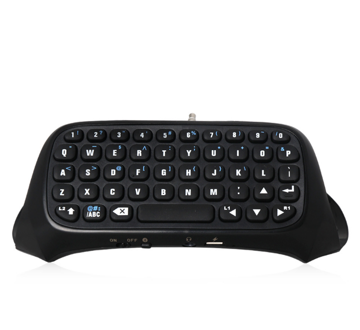 Bluetooth gamepad clavier voix chat entrée PS4 accessoires de jeu