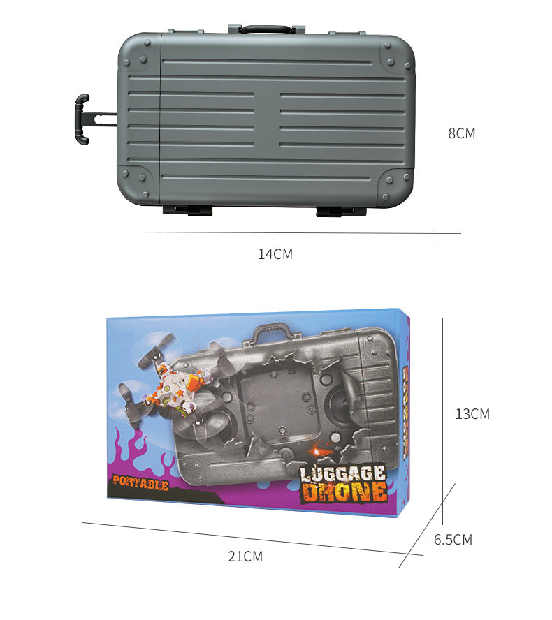 Valise Mini Drone Pliage Aérien Photo Télécommande Plan