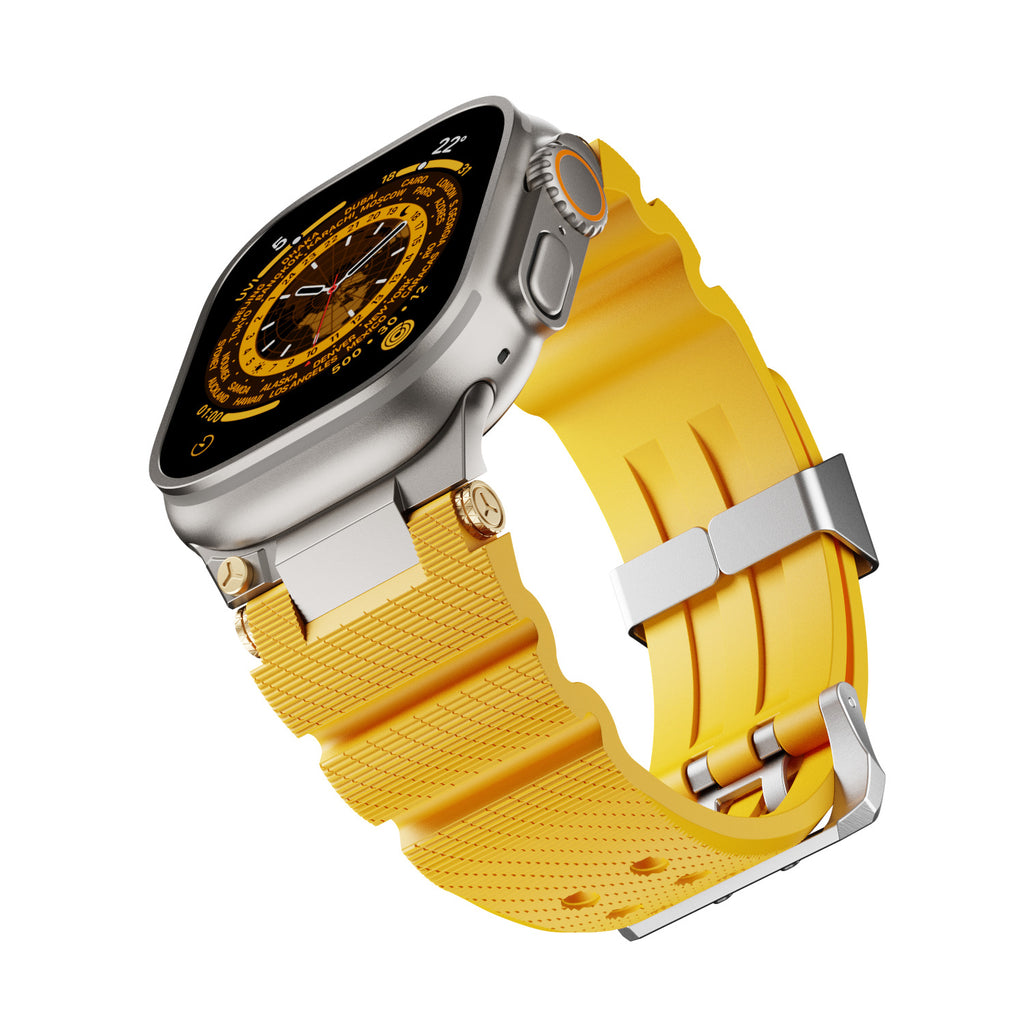 Sport silicone watch strap