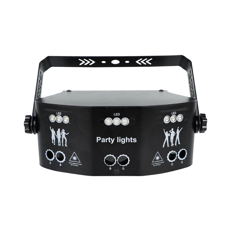 Lumières multicolores KTV Atmosphère Lumières Voix rotative