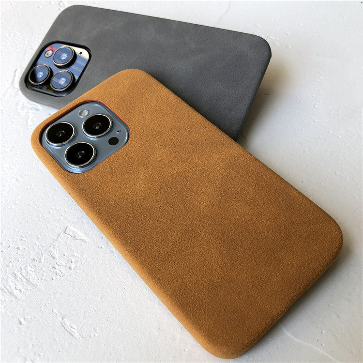 Étui de téléphone en cuir avec anti-dérapant ultra-mince et anti-dérapant