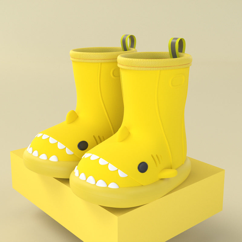 Chaussures de requin Bottes de pluie pour enfants