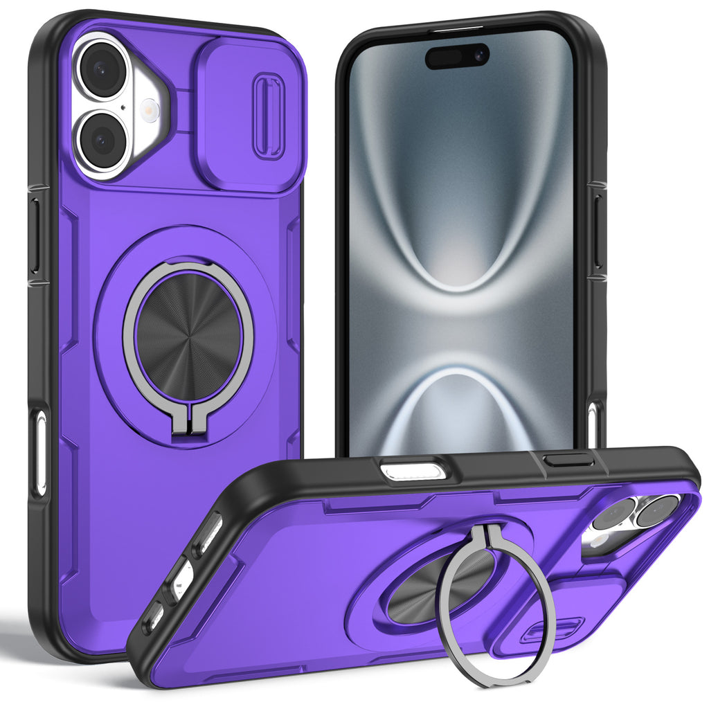 Cas de téléphone magnétique avec un stand pop-up
