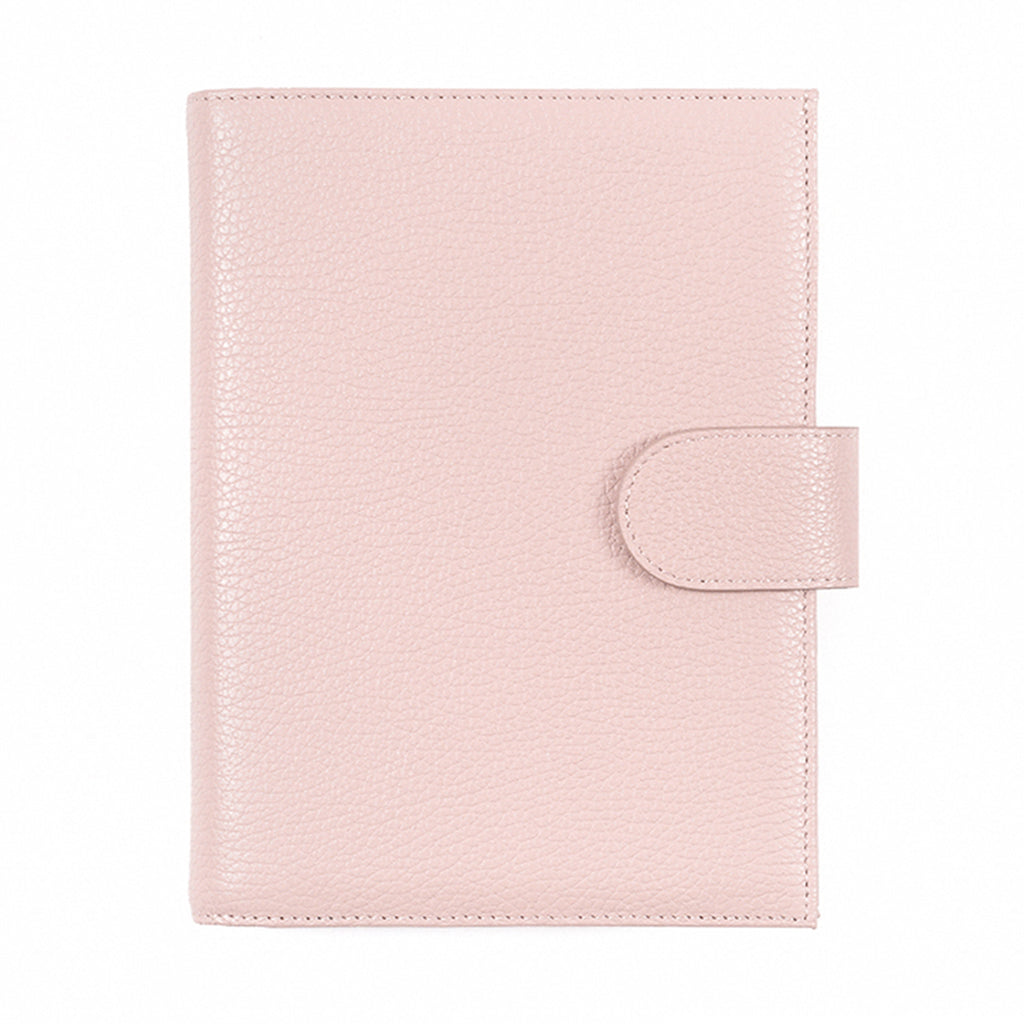 Carnet de notes en cuir Motif Lychee Couche de tête Cowhide A6 Carnet de notes en cuir