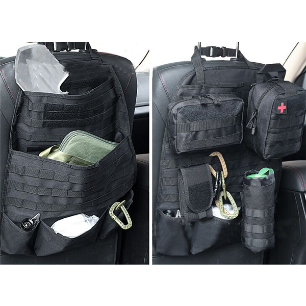 Sac de couverture d'organisateur de siège arrière universel multifonctions