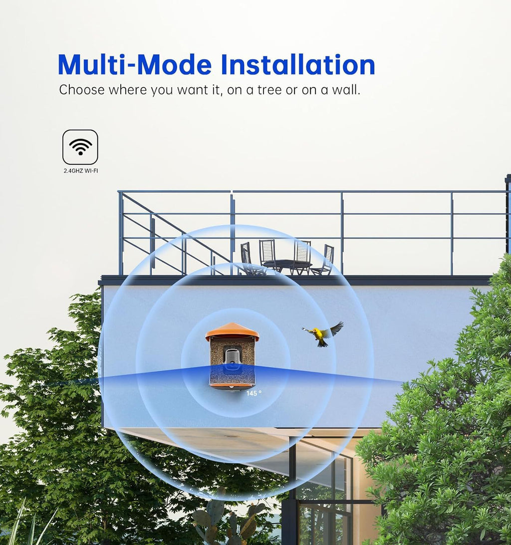 Smart Feeder Wireless Surveillance Camera