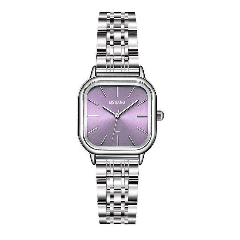 Style cool All-matching Graceful Retro Haute Sens de la mode montre simple Quartz