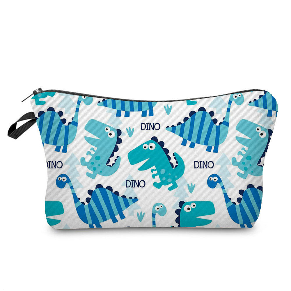 Cartoon Dinosaur Imprimer Sac de maquillage