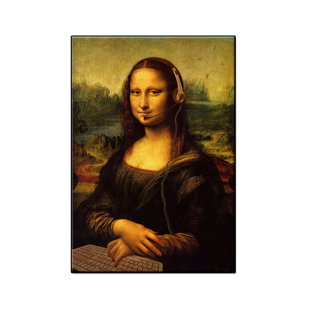 Affiche de toile d'art modèle Mona Lisa