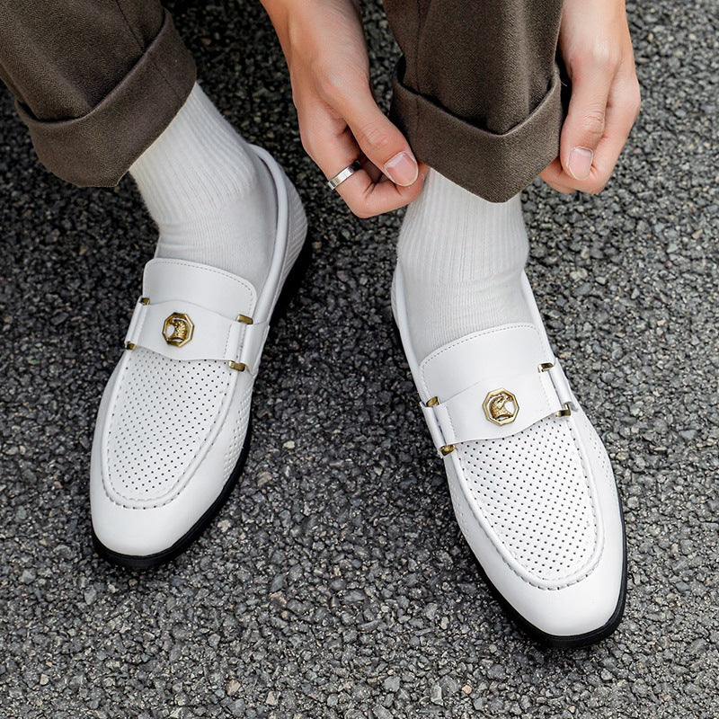 Chaussures de mocassins respirants pour hommes