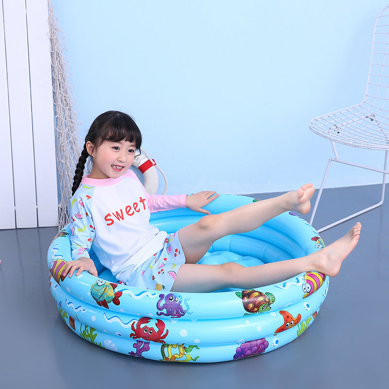 Dans l'océan - Piscine gonflable pour bébés