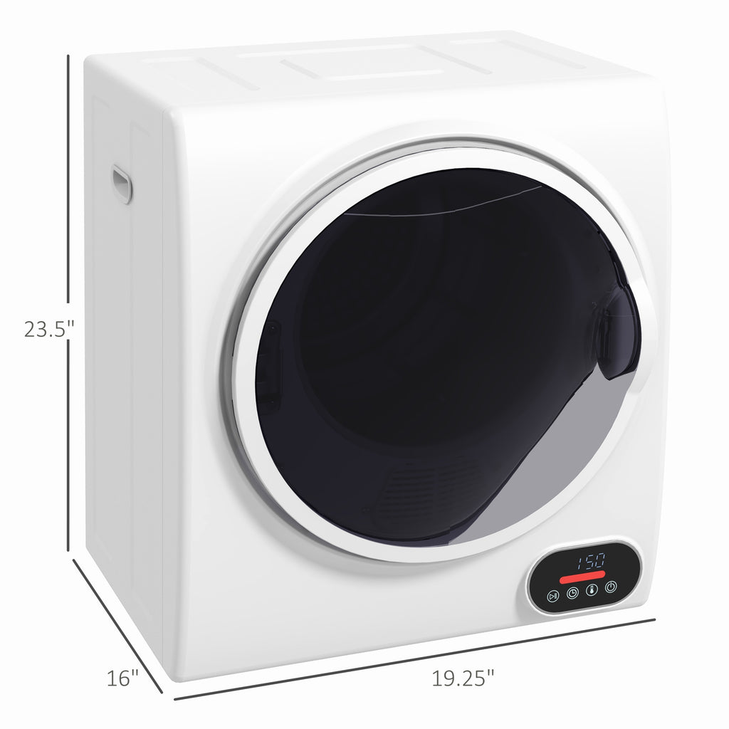 1,5 cu.ft Séchoir à linge portable compact avec séchage intelligent pour appartements Do
