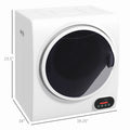 1,5 cu.ft Séchoir à linge portable compact avec séchage intelligent pour appartements Do