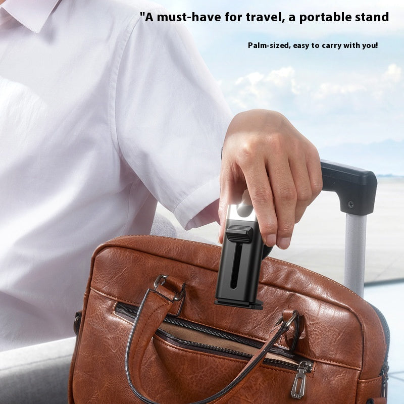 Multi-fonctionnel alliage d'aluminium rotative pliage petit portable magnétique voyage mobile Pho