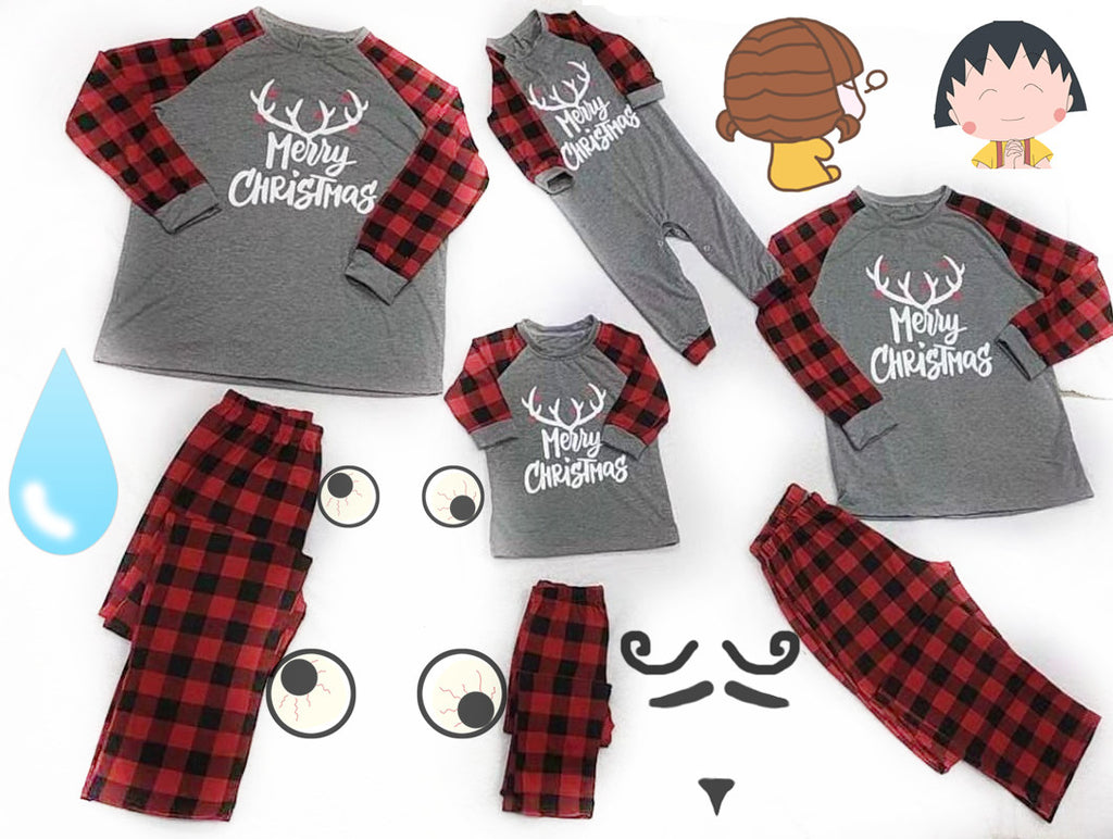 Pyjama familial assorti