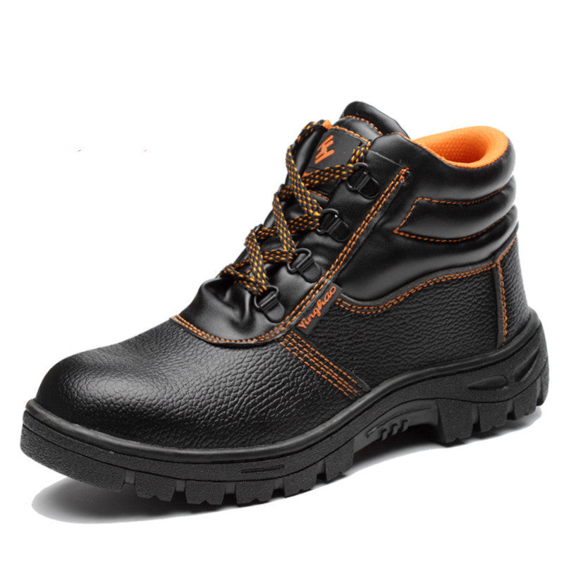 Chaussures de travail pieds en acier chaussures de travail haut-top
