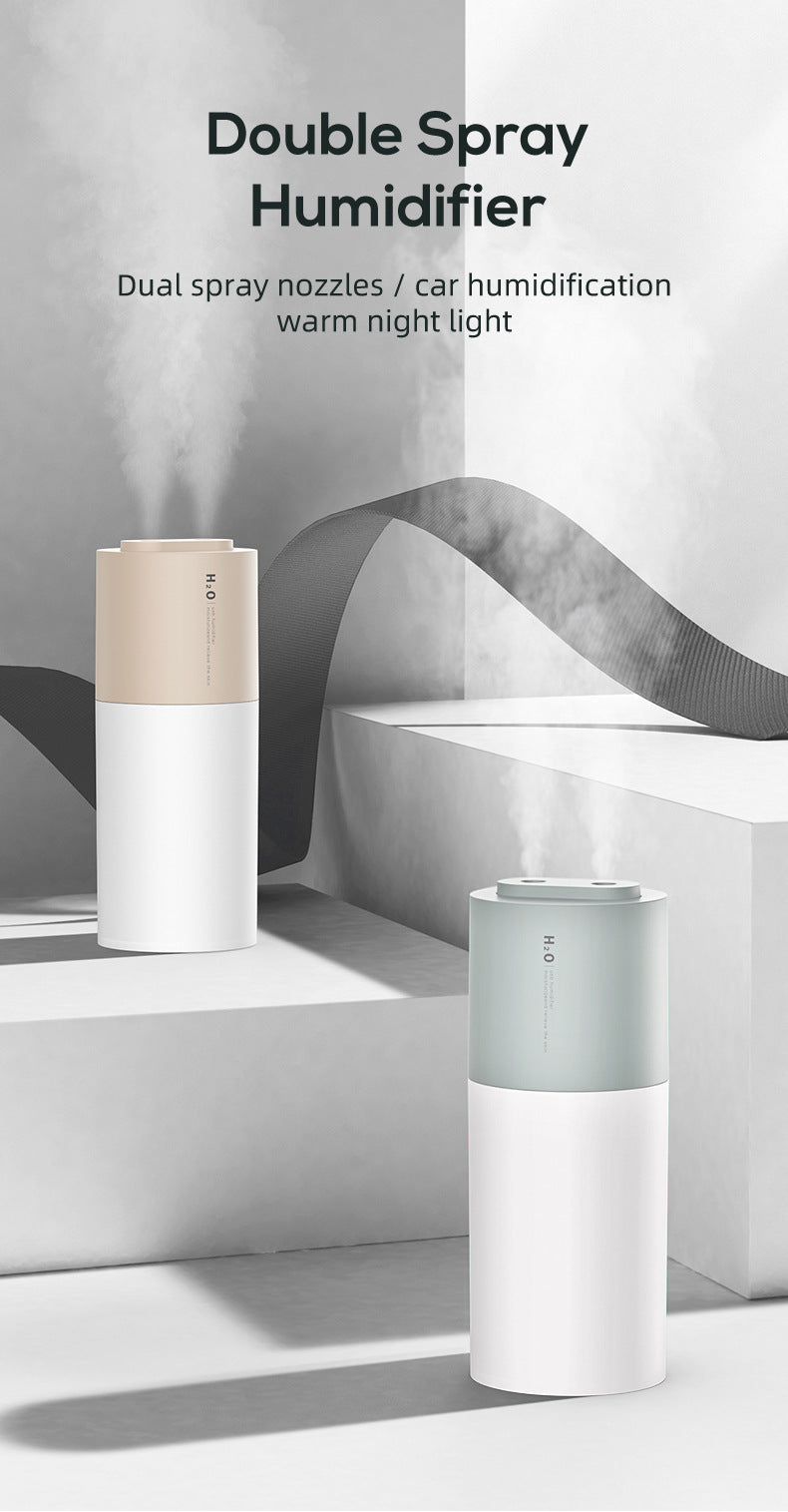 Humidificateur à double spray créatif