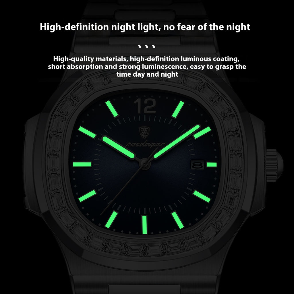 Montre Quartz de mode ultra-mince pour homme