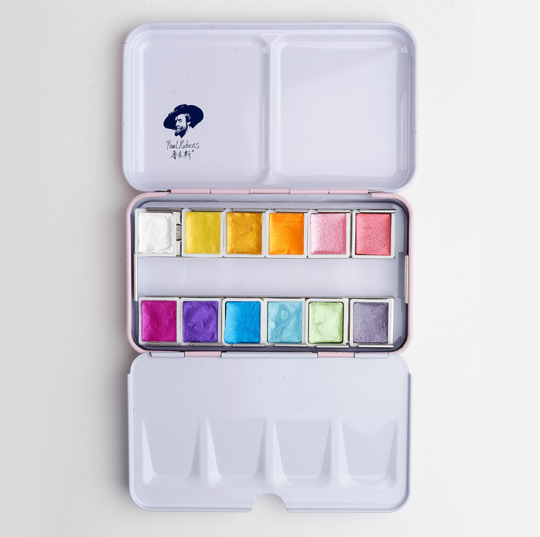 12/24 couleur aquarelle solide