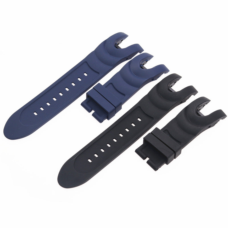 Bande de montre d'inverseur en silicone souple de fourche