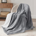 Couverture grand lit en peluche double face