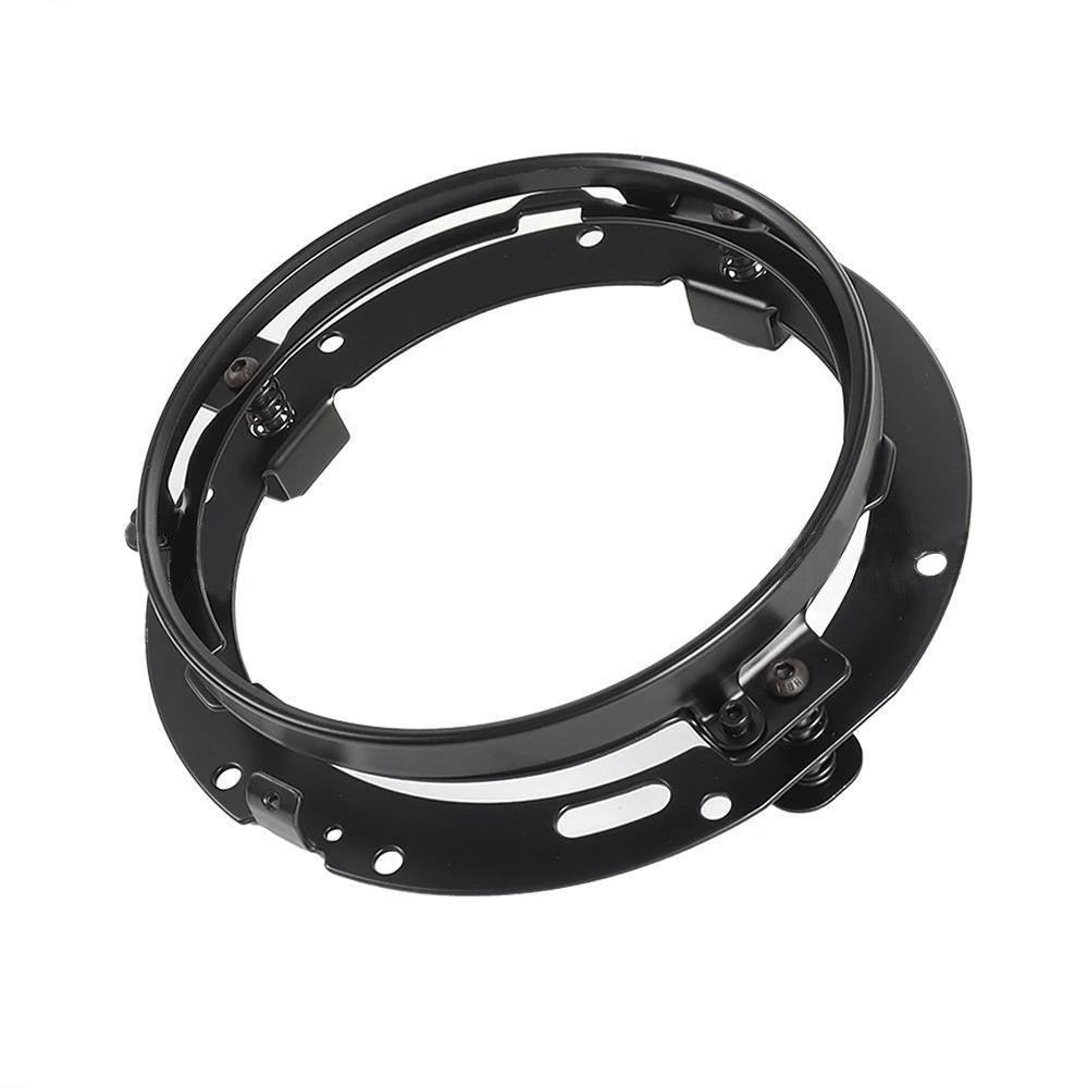 Support de montage des phares pour H Arley FLHTCU FLHTK FLHX Noir 7 pouces 2PCS