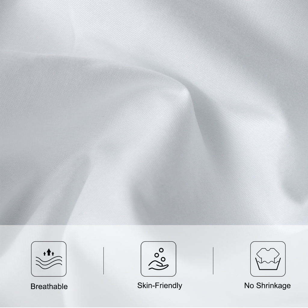 4PCS Ensemble de draps de bull dog français