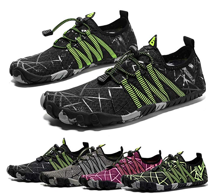 Belles chaussures wading homme chaussures de rivière en plein air chaussures dames non-slip plongée chaussures