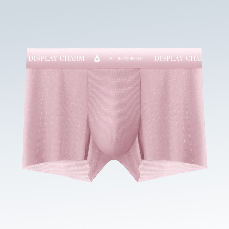 Ice-silk Seamless Mens Underwearice-cool Smooth Et Skin-friendly
