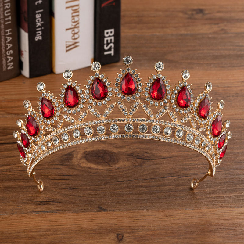 Mariée Couronne Mariage Alliage Diamant Couronne Mode Élégante