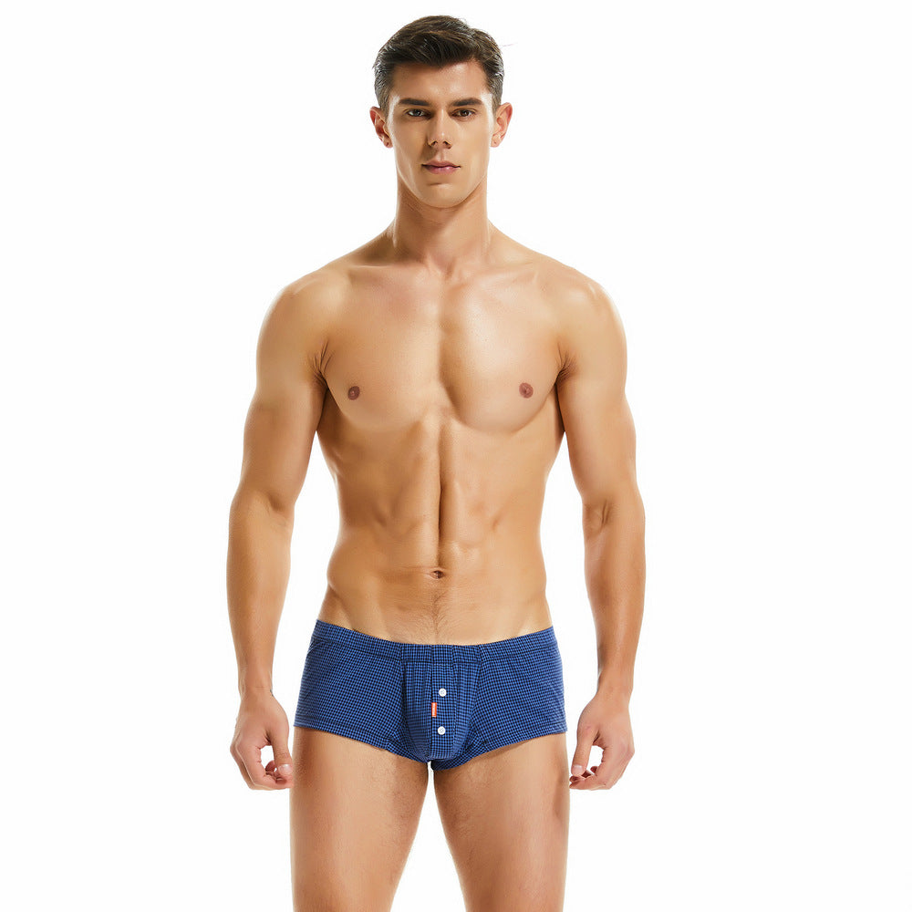 Shorts pour hommes Shorts Mode Petite Plaid Woven Casual