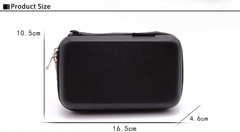 Boîte de stockage de câble de données casque