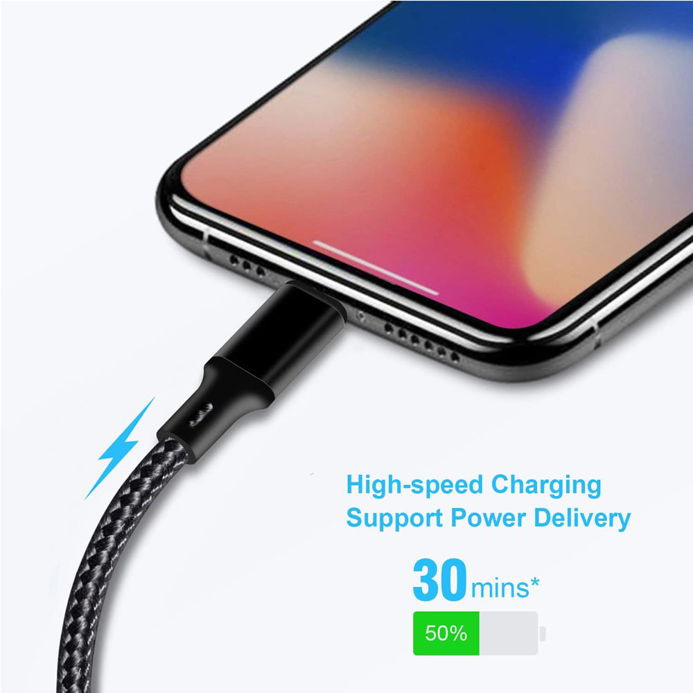 150cm 180cm câble de charge USB Un Pple MFi certifié