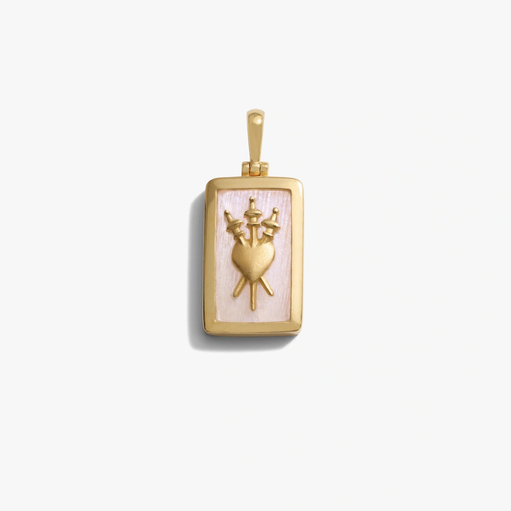 Pendentif en octagramme de clé d'Ange d'Or