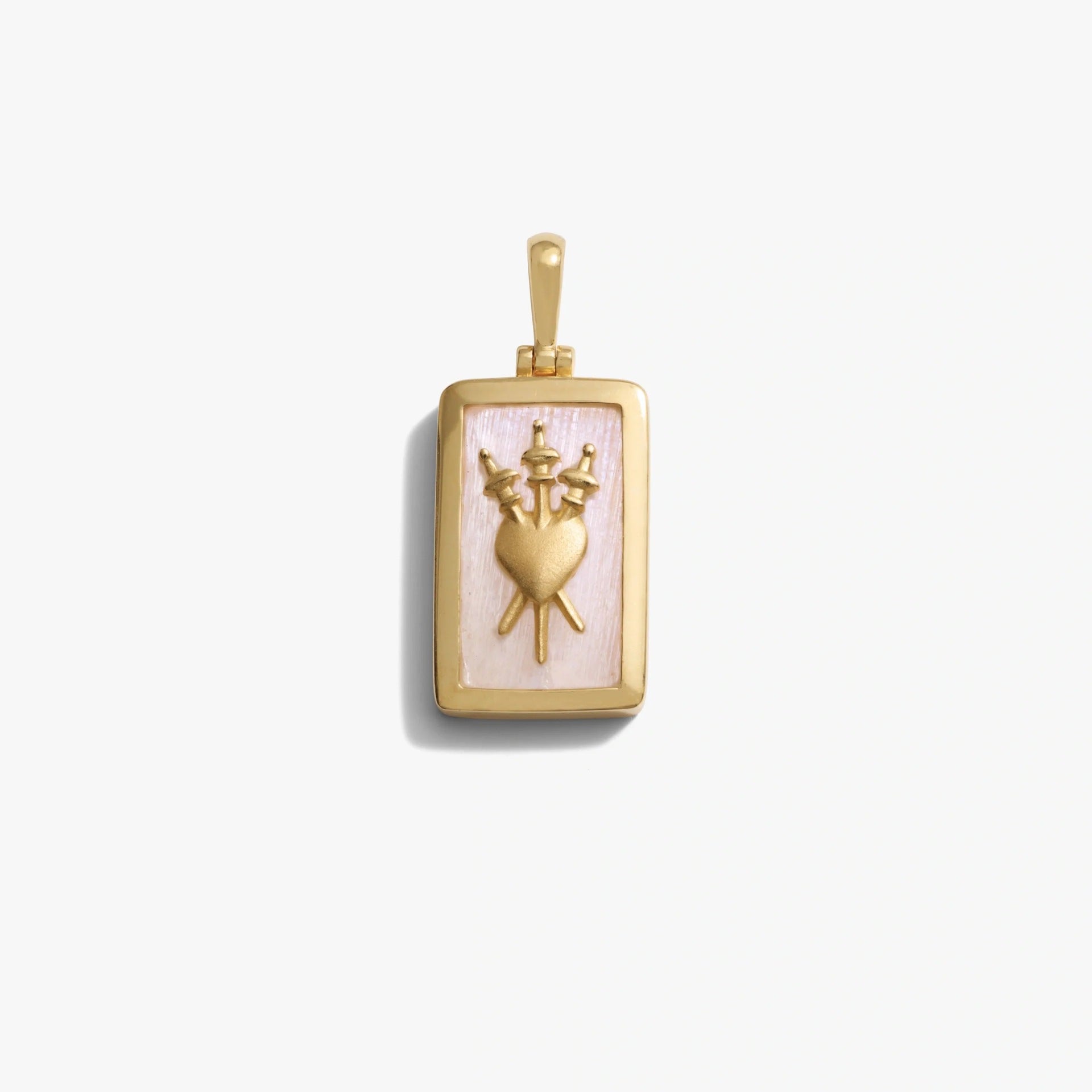 Pendentif en octagramme de clé d'Ange d'Or