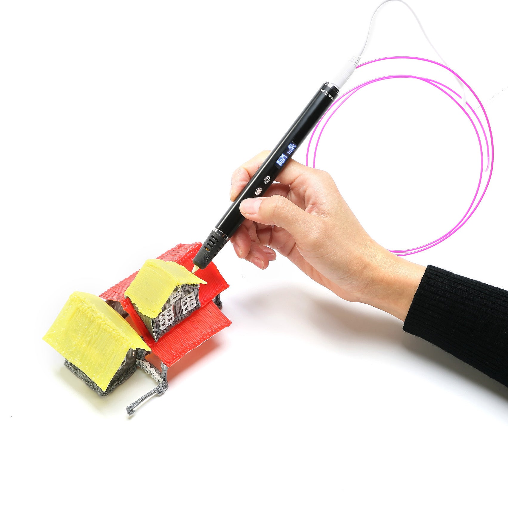 Bricolage jouet éducatif stylo d'impression 3D stylo fontaine