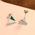 Boucles d'oreilles européennes et américaines de malachite