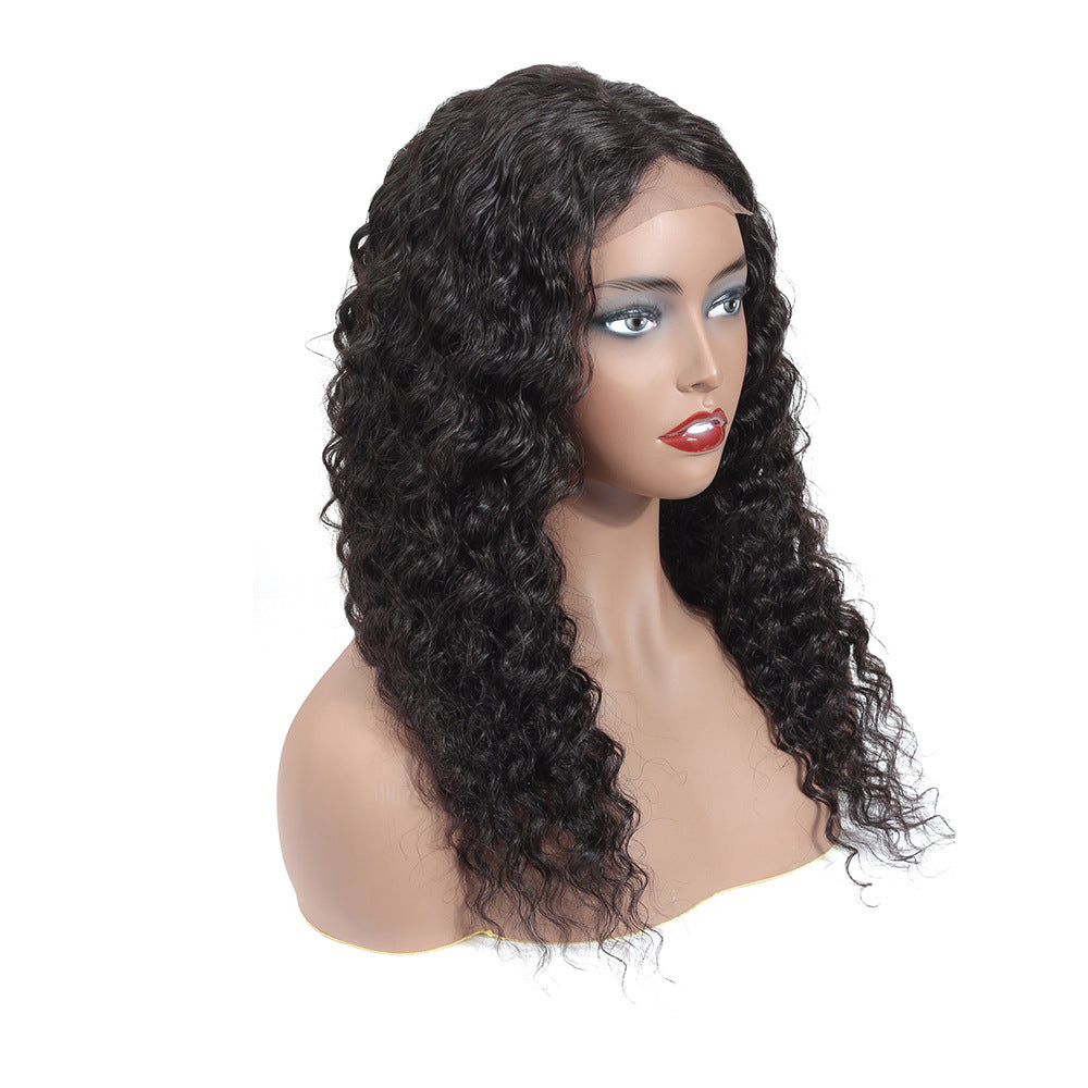 Perruque européenne et américaine Perruques de cheveux humains féminines avant la dentelle Personne réelle