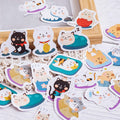 Autocollants de chat en boîte de bricolage
