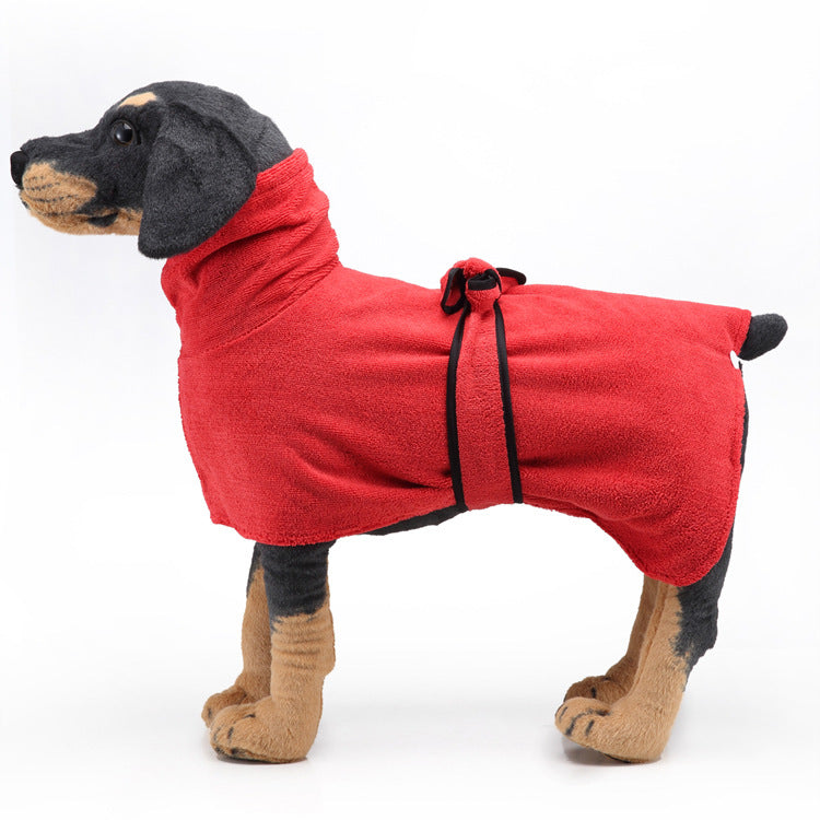 Serviette de chien forte absorbante