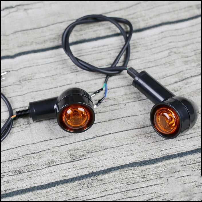 Retro moto modifié LED Mini turn signal lumière tour